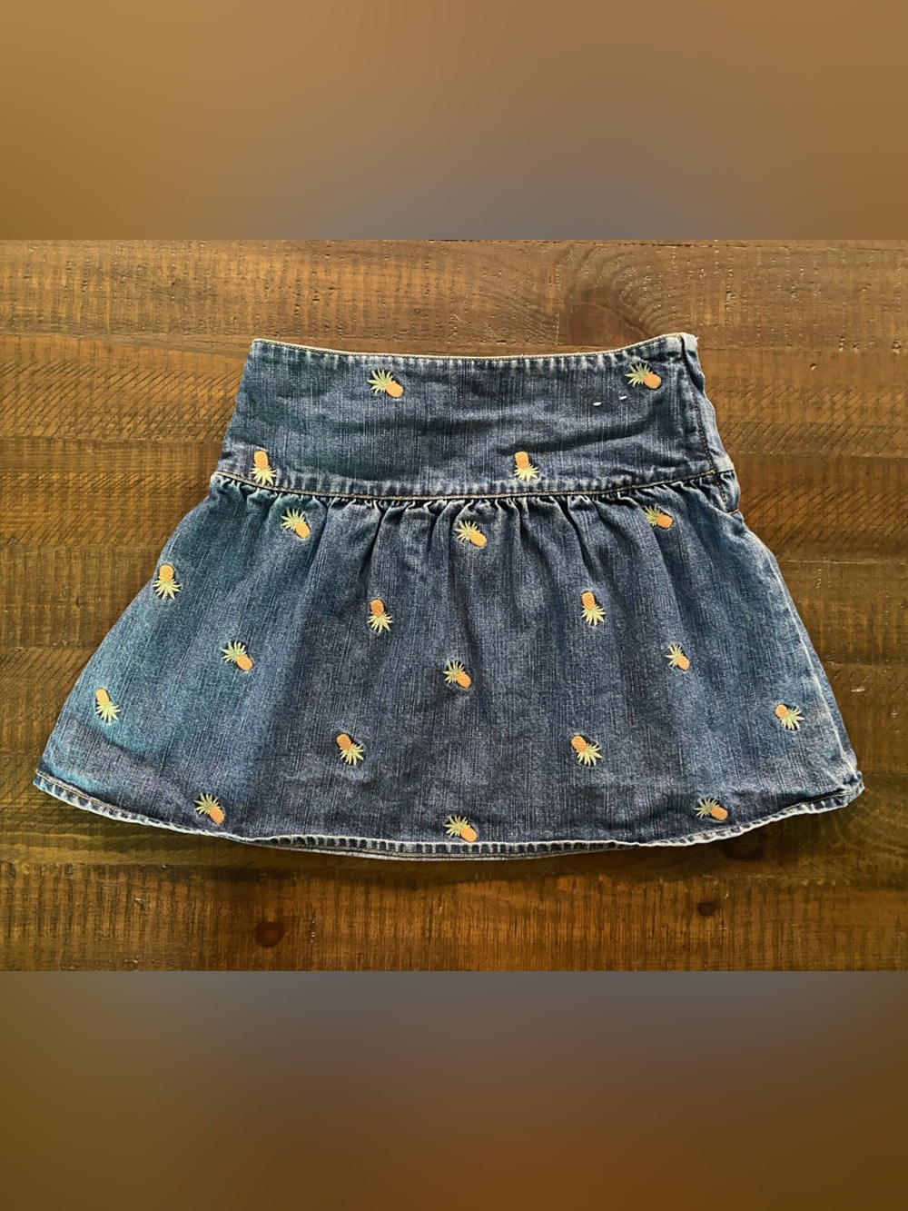 Girls Denim Skirt Duo, Size 6 - Picture 6 of 8
